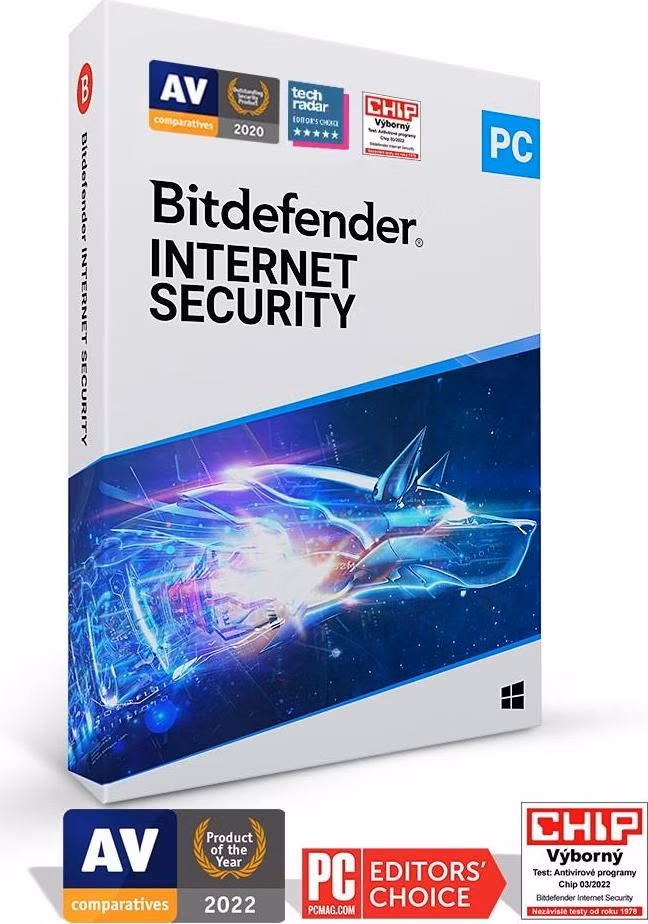 Bitdefender Internet Security- 10PC na 2 roky- elektronická licencia na e-mail