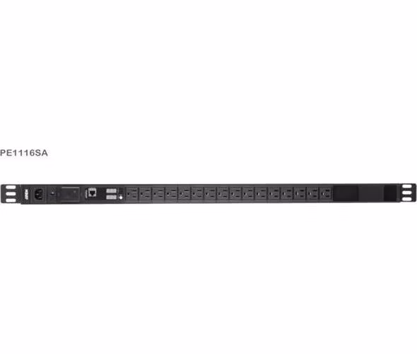 Aten PE1116S 0U 16-výstupová jednotka PDU s měřením spotřeby energie,n výstup 16x C13