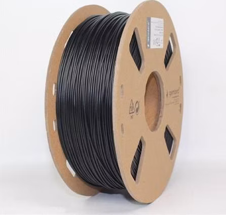 Gembird tisková struna (filament), PLA flexibilní, 1,75mm, 1kg, černá