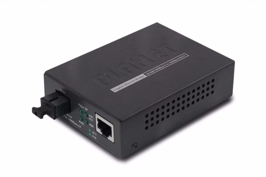 Planet GT-806B15 konvertor 10/100/1000Base-T/LX, WDM (1550nm), 15km