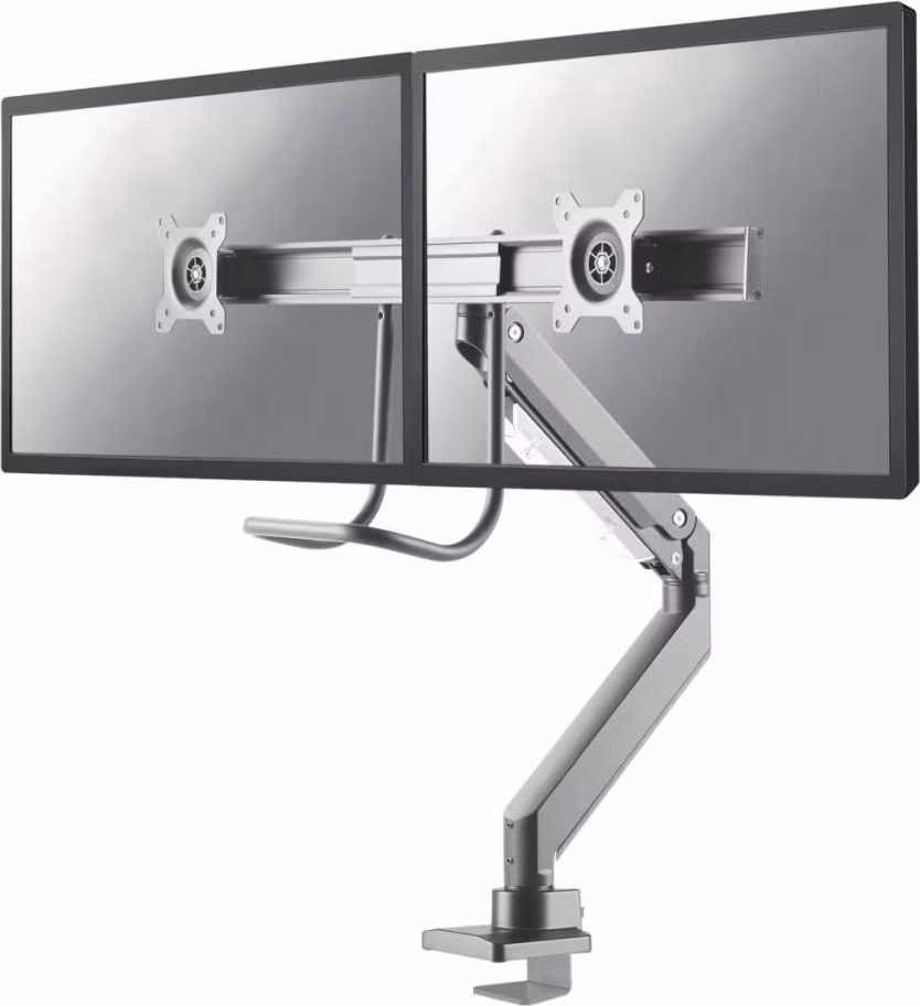 Neomounts Select  NM-D775DXSILVER / Flat Screen Desk mount (10-32") desk clamp/grommet / Silver