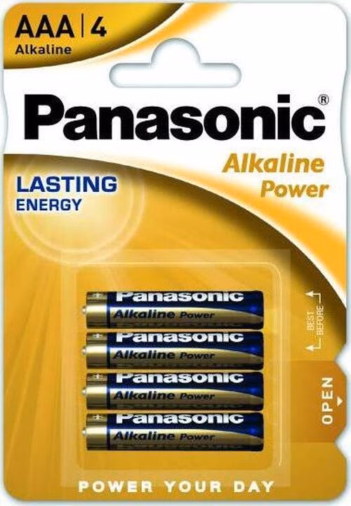 Panasonic LR03 Alkaline Power (alkalická; AAA; 1,5V; BL4) 4ks - Blister