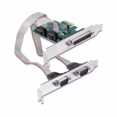 Delock PCI Express Card na 2 x Seriový RS-232 + 1 x Paralelní IEEE1284