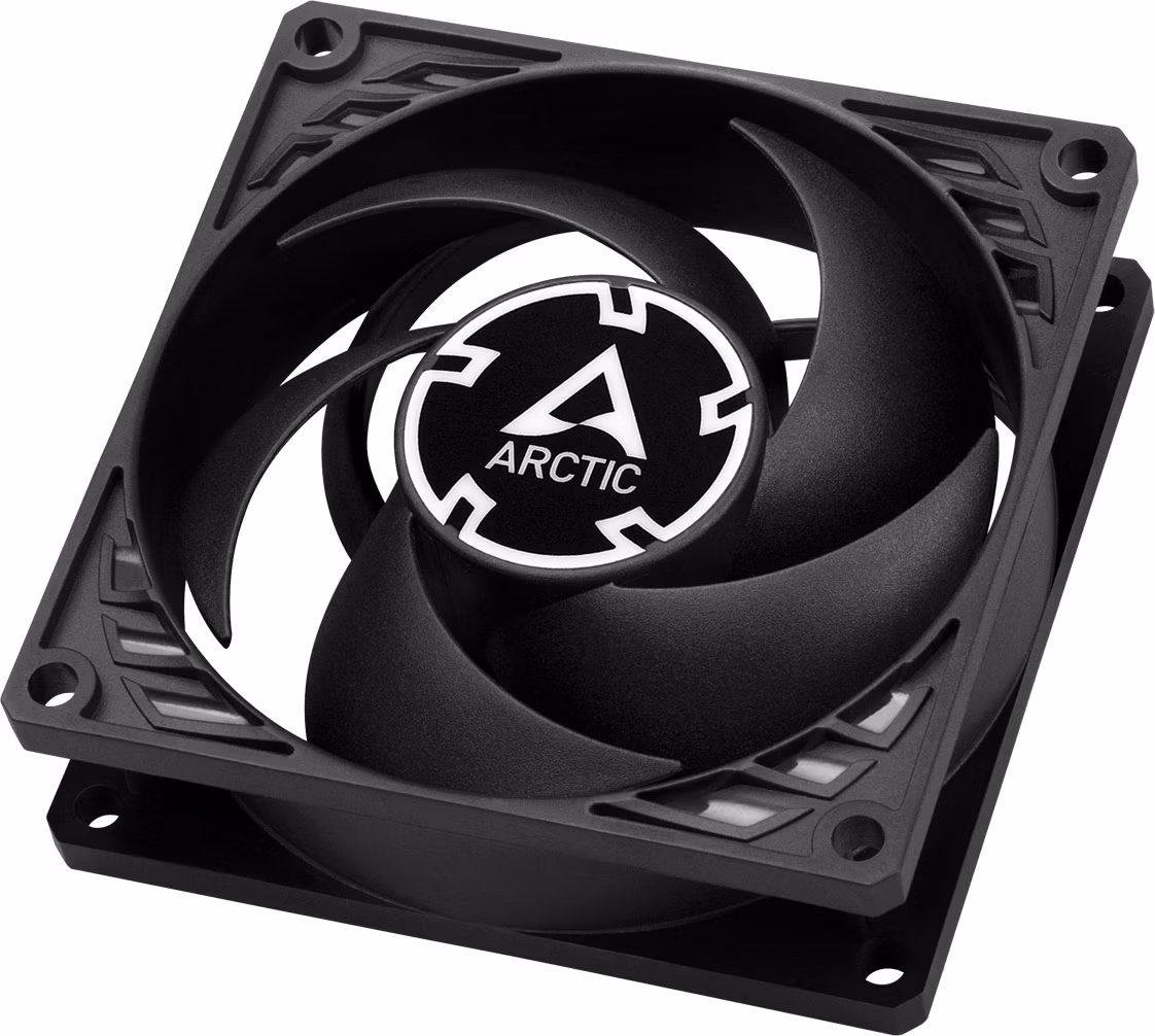 ARCTIC P8 Silent Case Fan - 80mm case fan s nízkou rýchlosťou - Pack of 5 pcs