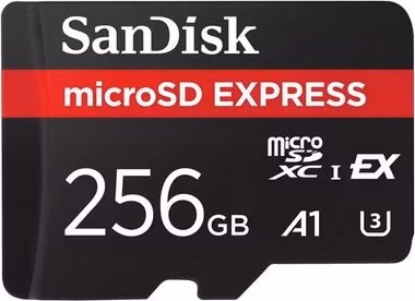 SanDisk Express 512GB microSD card 880/650MBps