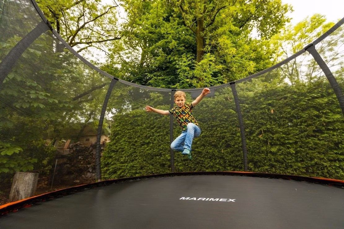 Marimex Premium trampolína 305 cm + vnitřní ochranná síť + schůdky ZDARMA