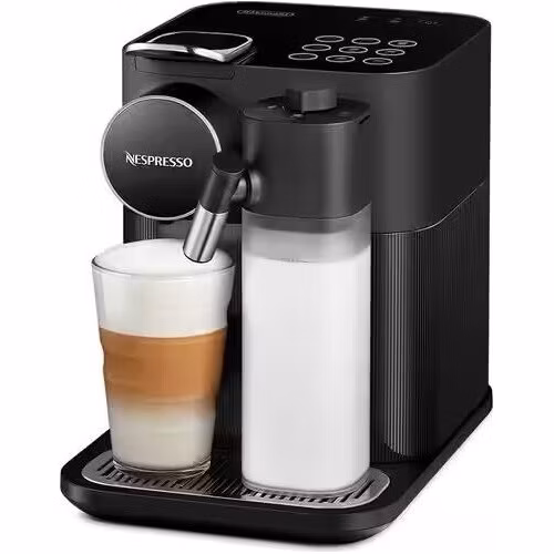 BAZAR - De'Longhi Nespresso Granlattissima kávovar, kapslový, černá - Po opravě (Náhradní krabice)