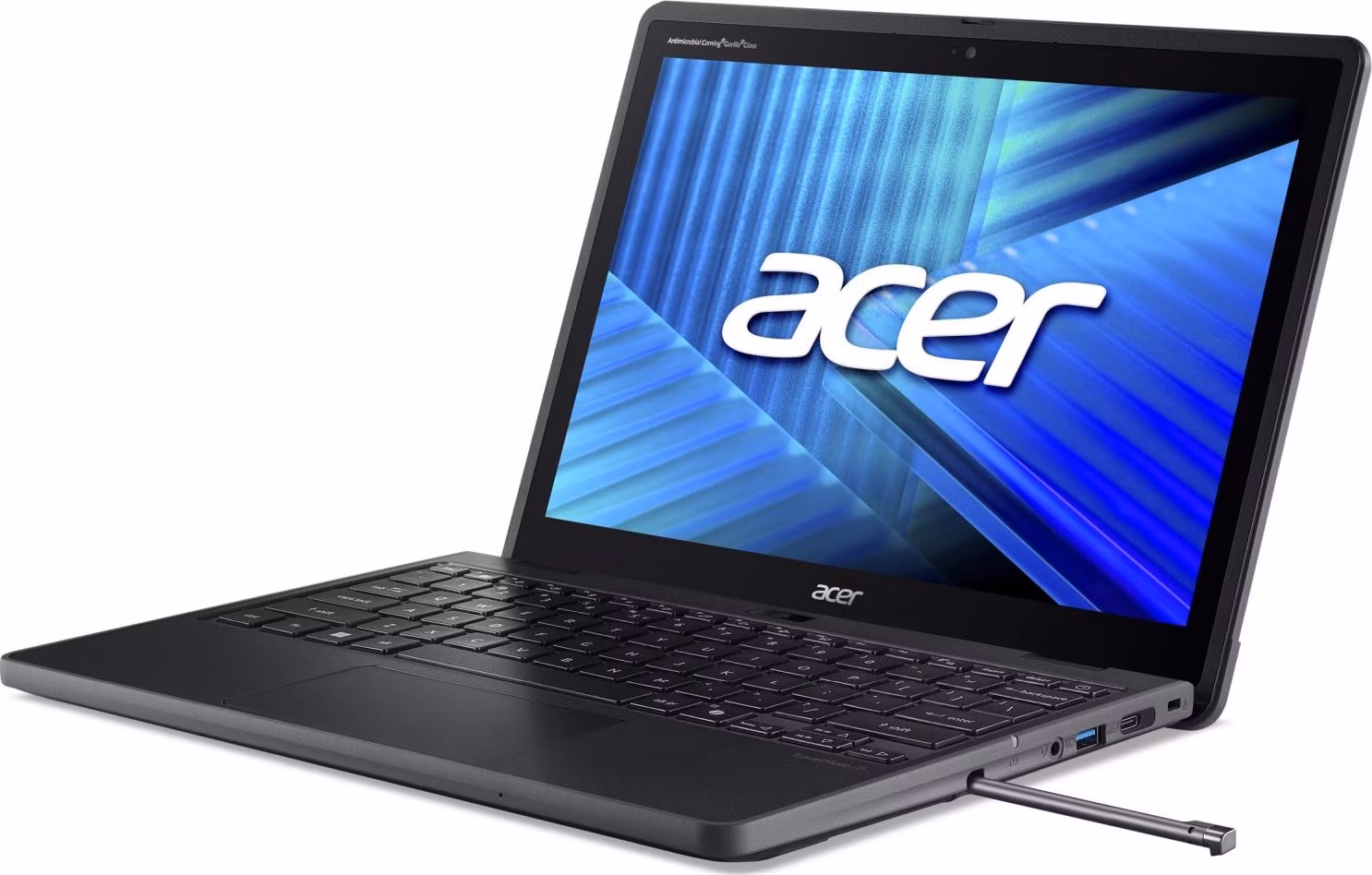ACER NTB EDU TravelMate Spin B3 (NX.BEXEC.003),N150,12.2" WUXGA,8GB,256GB SSD,Intel Graphics,W11P,Black