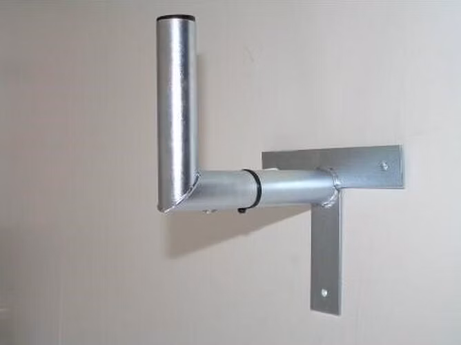 Držák antény na zeď, tvar T, galvanický zinek, délka 25cm