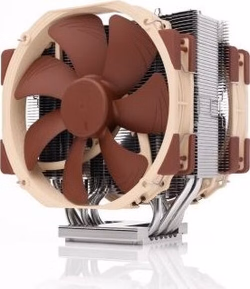 NOCTUA Chladič CPU NH-U14S TR5-SP6, 2x 140mm, sTR5, SP6, hnědá/stříbrná