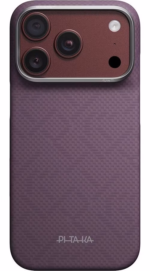 Pitaka kryt Edge Case PTK Weaving pre iPhone 18 Pro Max - Charoite Purple