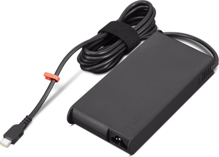 Lenovo 180W, USB-C, AC Adapter, GaN, 1m kabel