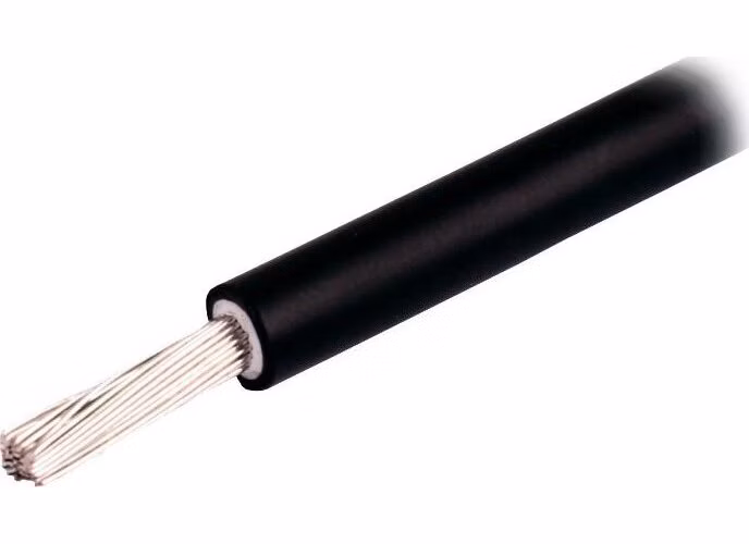 GOOWEI Energy kabel pro zapojení solárních panelů měděný 1x 4mm2, černý