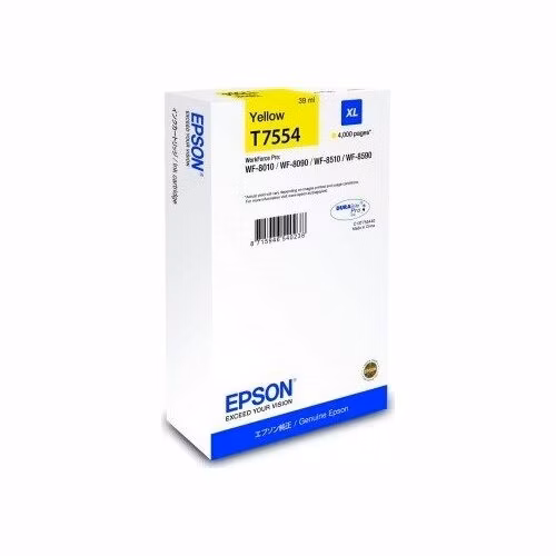 EPSON cartridge T7554 yellow XL (WF-8xxx)
