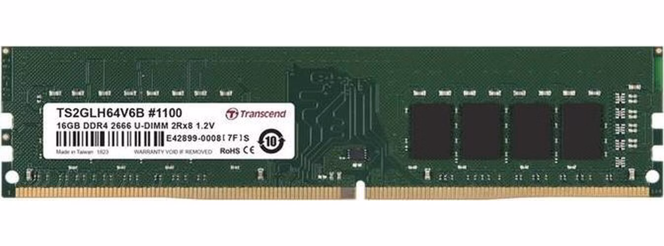 Transcend paměť 16GB DDR4 2666 U-DIMM 2Rx8 CL19