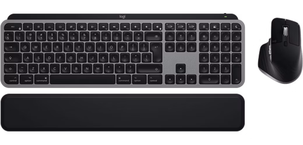 Logitech® MX Keys S Combo for Mac - SPACE GREY - US INT'L