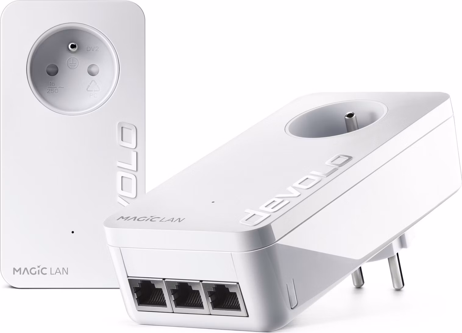 devolo Magic 2 LAN triple Starter Kit 2400 Mbps
