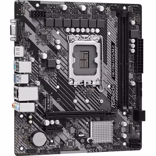 ASRock H610M-HVS/M.2 R2.0 / Intel H610 / LGA1700 / 2x DDR4 / M.2 / HDMI / VGA / mATX