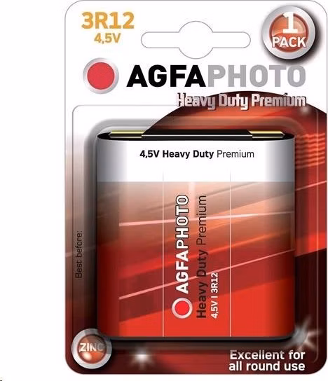 AgfaPhoto zinková baterie 4,5V, blistr 1ks
