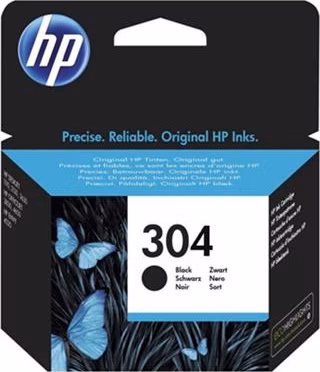 HP Ink Cartridge 304/Black/120 stran