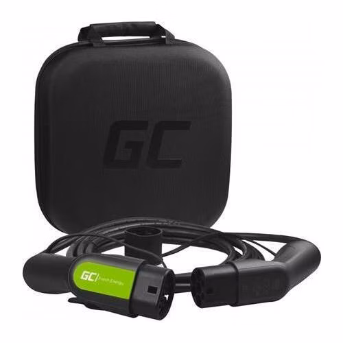 Green Cell Cable Type 2 3.6kW 5m / 16.4 ft for charging EV / PHEV