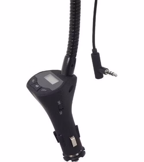 Gembird 4v1 držiak na smartfón do 12 V zdierky zapalovača s nabíjačkou, FM transmitterom a handsfree funkciami