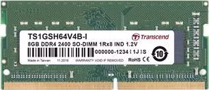 Transcend paměť 8GB Industrial SODIMM DDR4 3200 1Rx8 ((1Gx8)x8) CL22