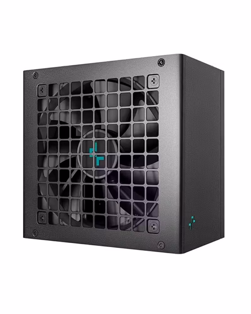 DEEPCOOL zdroj PN850, 850W, 120 mm, plně modulární, ATX 3.1, 80+ Gold, černá