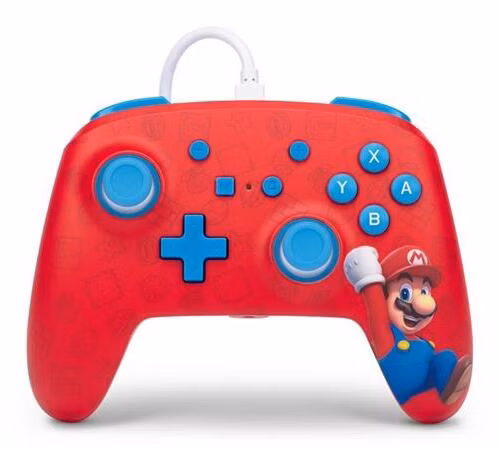 PowerA Enhanced Wired Controller for Nintendo Switch - Woo-hoo! Mario