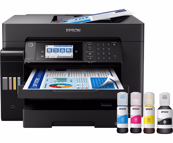 Atramentová tlačiareň EPSON EcoTank L15160, A3+, 32 str./min, 1200x4800 dpi, USB, Wi-Fi, 3 roky záruka po registrácii., Obchod v 4000 Kč