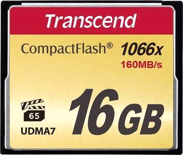 Transcend 16GB CF (1000X) paměťová karta
