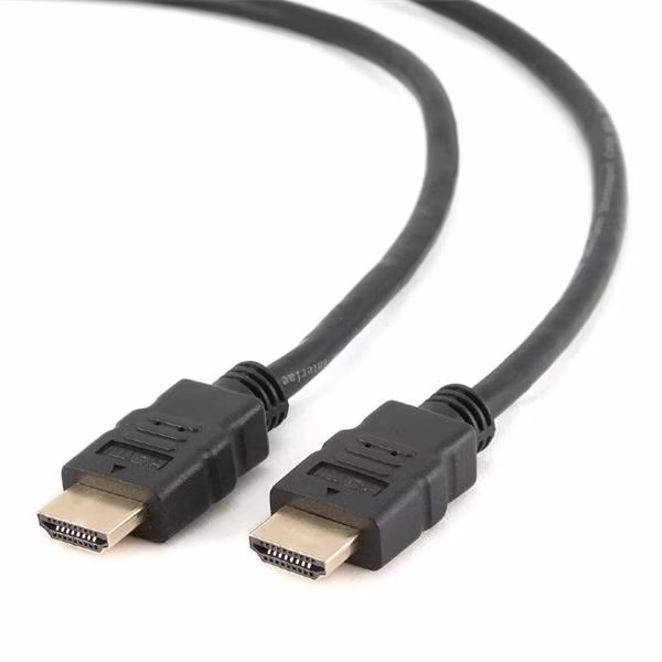 Gembird kábel HDMI High speed (M - M), pozlátené konektory, 1 m, čierny, bulk balenie