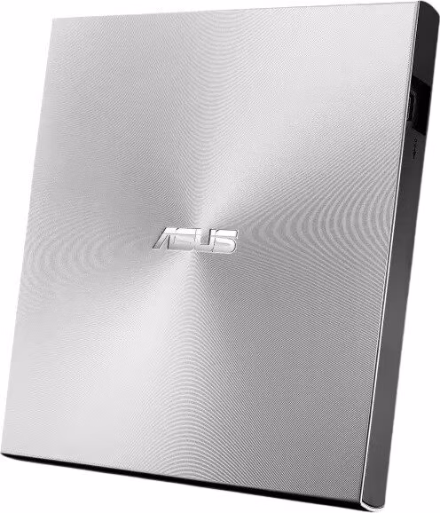 ASUS DVD Writer SDRW-08U7C-U/SIL/G/AS, External Slim DVD-RW, silver, USB-C, M-Disc