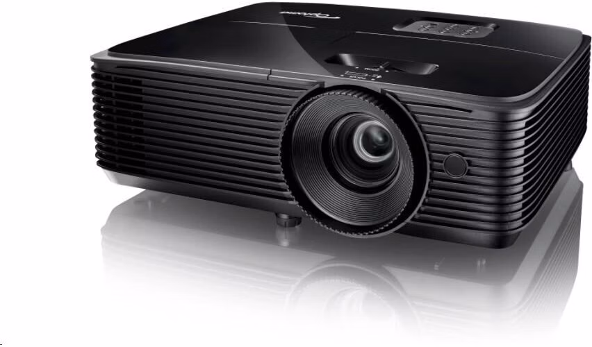BAZAR - Optoma projektor W371 (DLP, FULL 3D, WXGA, 3 800 ANSI, HDMI, VGA, RS232, 10W speaker) - Poškozený obal (Komplet)