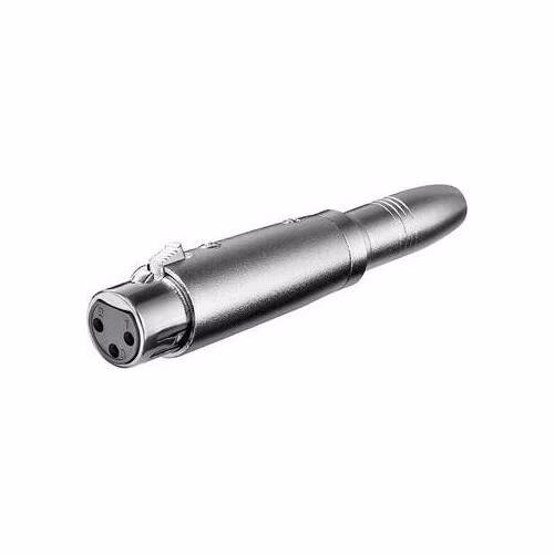 PremiumCord XLR mikrofonní redukce, XLR female - Jack 6,3mm mono female