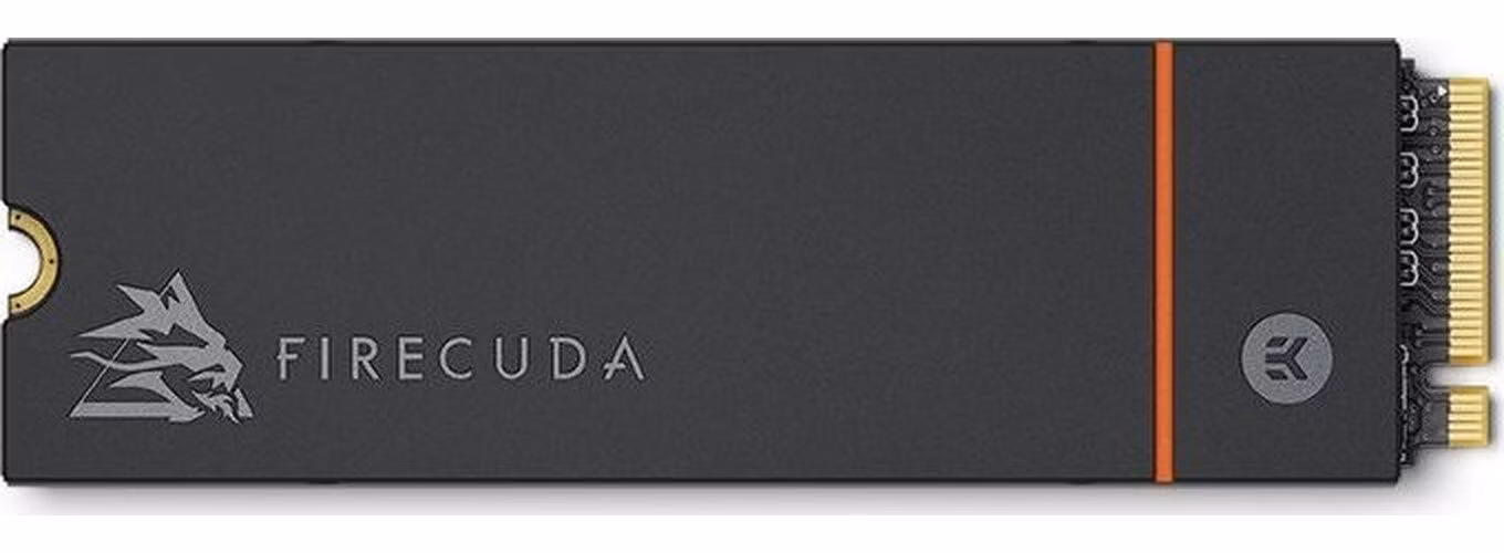 Seagate FireCuda 530 SSD 2TB M.2 NVMe Gen4 Heatsink 7400/6900 MBps