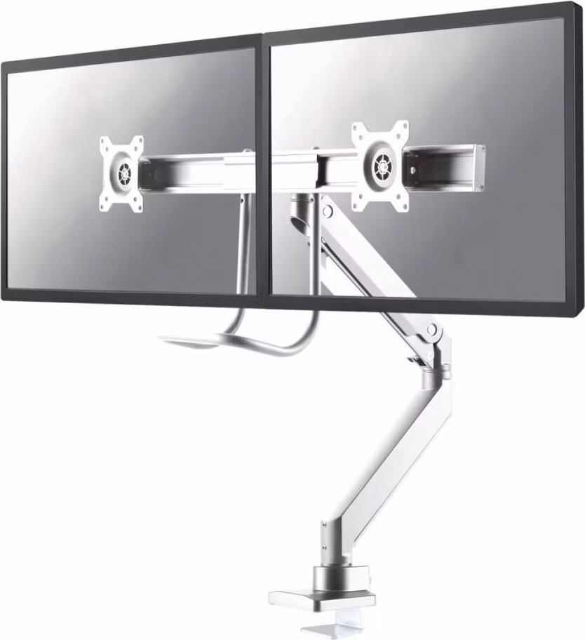 Neomounts Select  NM-D775DXWHITE / Flat Screen Desk mount (10-32") desk clamp/grommet / White