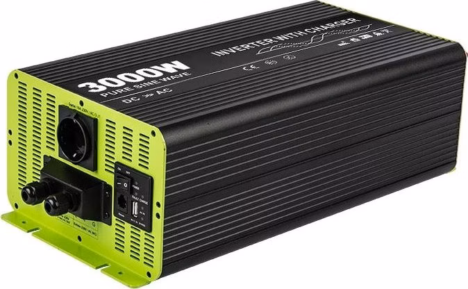 KOSUNPOWER UPS záložní zdroj s externí baterií 3000W, baterie 24V / AC230V čistý sinus