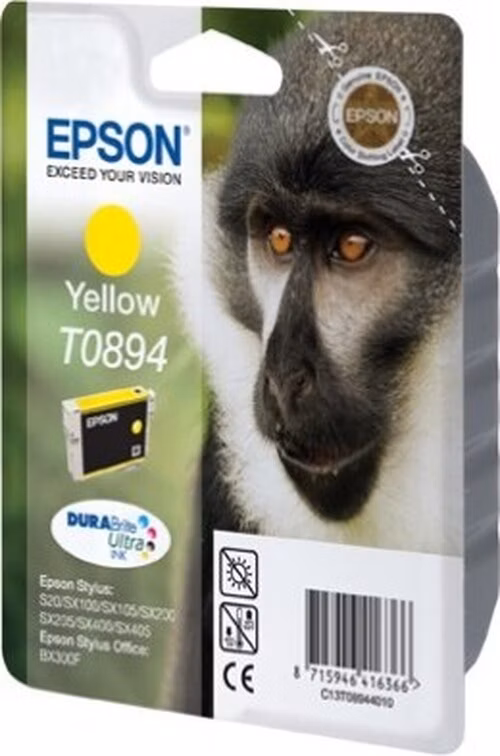 EPSON cartridge T0894 yellow (opice)
