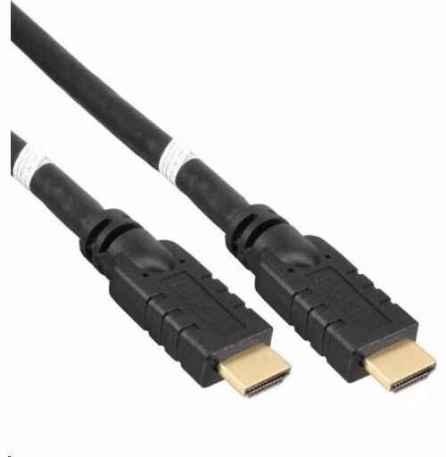 Vysokorýchlostný HDMI kábel PREMIUMCORD s Ether.4K@60Hz, so zosilňovačom, 30 m, 3x tienenie, M/M, pozlátené konektory