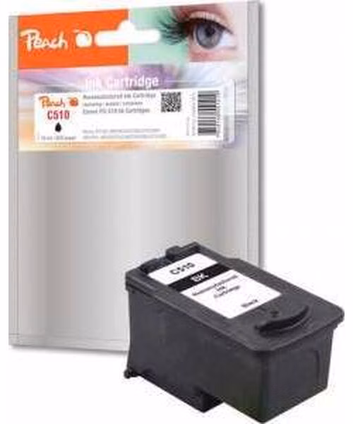 PEACH kompatibilní cartridge Canon PG-510(PG-510), Black, 14 ml