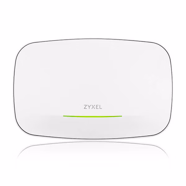 Zyxel NWA130BE, Single Pack 802.11be AP, 2x2 MU-MIMO, 2 x 2.5G LAN Ports, PoE+ (802.3at), Standalone/Nebula Cloud Managed Excludin