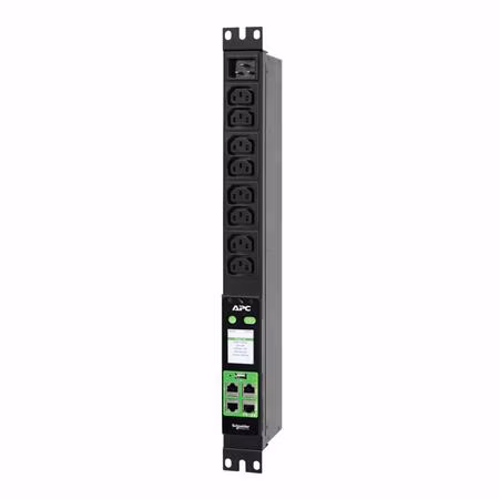 APC Easy Metered Rack PDU, 1U, 16A, 230V, C20-$>8 C13 outlets