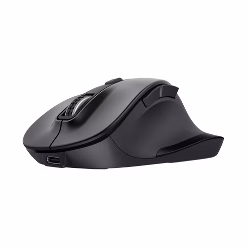 Trust Fyda Multi-device Wireless Mouse/Kancelárska/Optická/Pre pravákov/2 400 DPI/USB+BT/Čierna