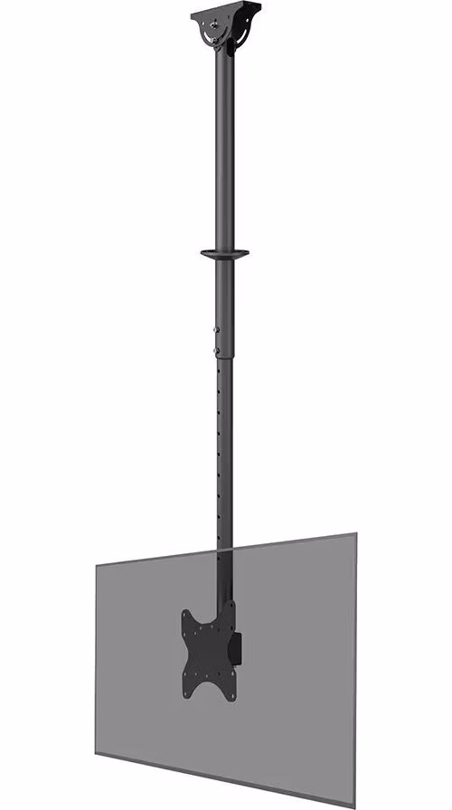 Neomounts CL35-340BL12 Flat Screen Ceiling Mount (Height: 106-156 cm)
