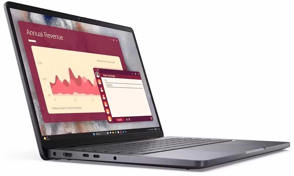 Dell Pro 14 PC14250/C3-100U/8GB/512GB SSD/14" FHD+/IR Cam &amp; Mic/FgrPr/3 Cell/noAC/noPCORD/WLAN/Backlit Kb/W11 Pro/3Y PS
