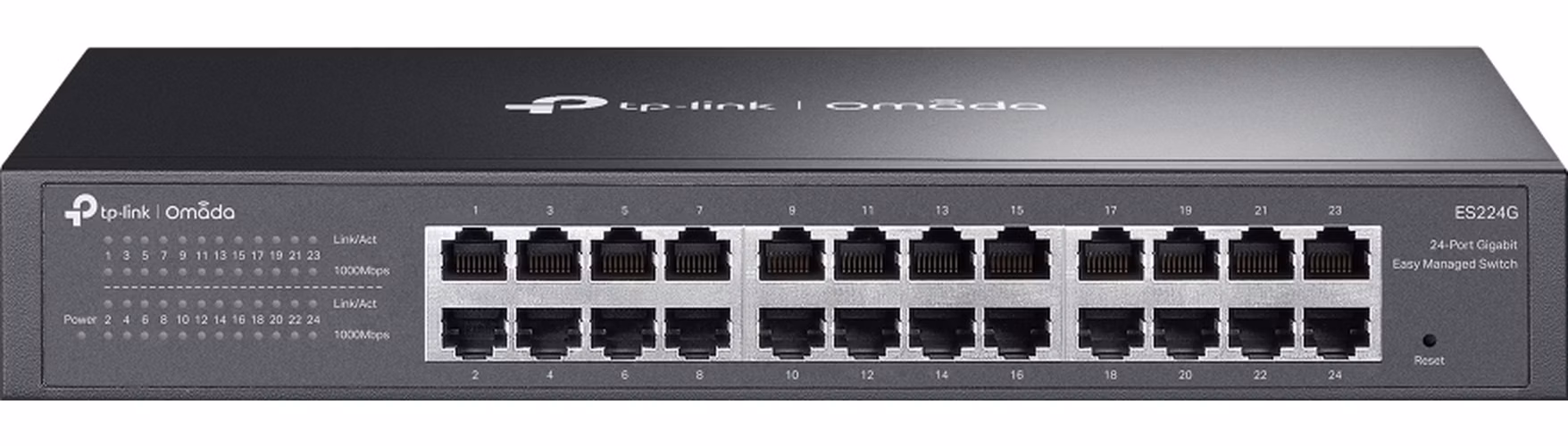 TP-Link ES224G, Omada 24-Port Gigabit Easy Managed Switch, 24x GLAN