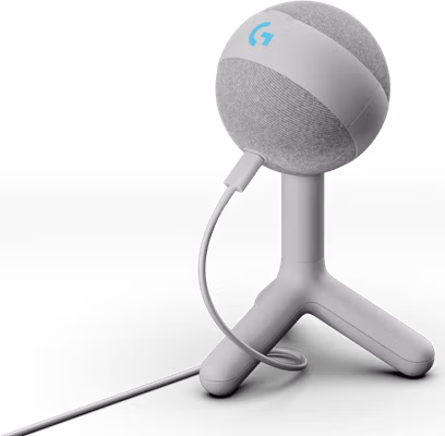 Logitech® G Yeti Orb RGB Gaming Mic with LIGHTSYNC-OFF WHITE-USB