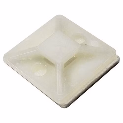Solarmi příchytka M-A-19 (HW-3AC), samolepící i šroubovací 19,5X19,5MM pro páska do 4,6mm