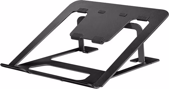 Neomounts NSLS085BLACK/Držák na notebook,tablet/na stůl/10-17"/nosn. 5kg/ 6 různých výškových poloh/skládací/černý